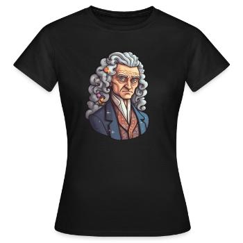 Newton - T-shirt Femme - noir - Devant - AI Model Female 172 dark (172cm)