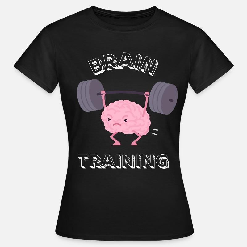 Brain Training - Women's T-Shirt - black