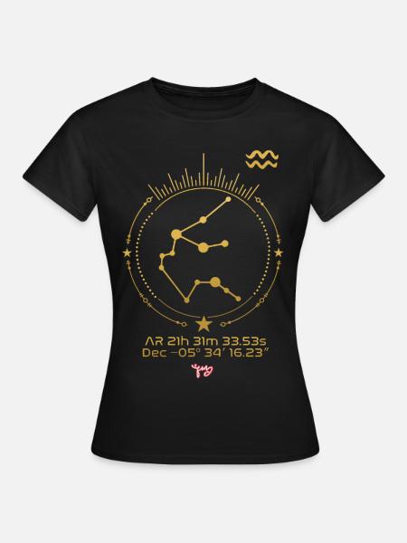AQUARIUS - Women's T-Shirt - black