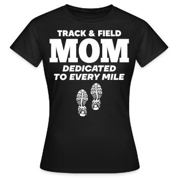 Celebrate your commitment as a - Women's T-Shirt - black - Front - AI Model Female 172 dark (172cm)