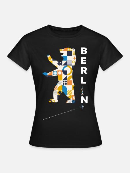 Berlin Bear Capital Germany - Women's T-Shirt - black