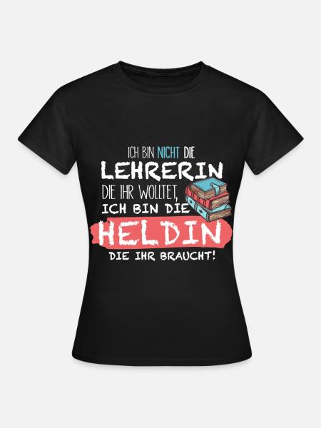 Chemise de professeur - T-shirt Femme - noir