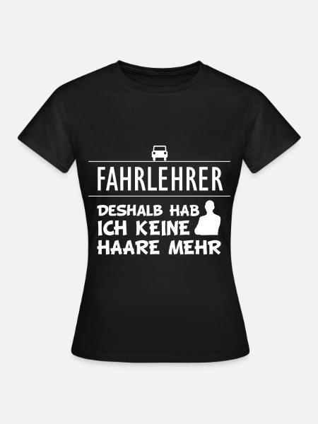 Moniteurs de conduite nerfs plus de cheveux - T-shirt Femme - noir