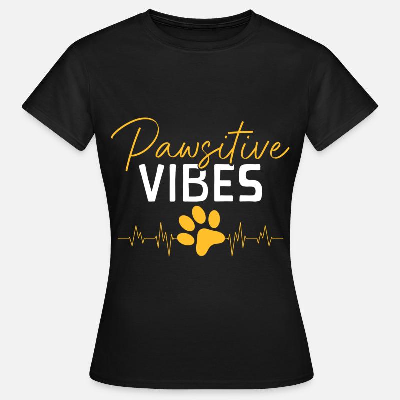 Hundebesitzer Tierfreund - Frauen T-Shirt - Schwarz