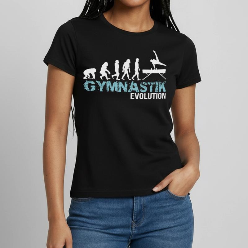 Parallel bars gymnastics evolution Women's T-Shirt