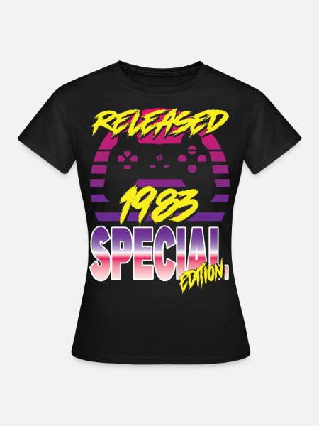 Released 1983 Special Edition - Frauen T-Shirt - Schwarz