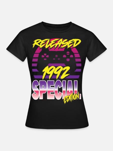 Released 1992 Special Edition - Frauen T-Shirt - Schwarz