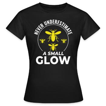 Fireflies Firefly Lightning Bug Insect Collector - Women's T-Shirt - black - Front - AI Model Female 172 dark (172cm)