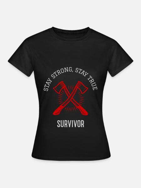 Survivor - T-shirt Femme - noir