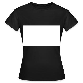Rectangle - Women's T-Shirt - black - Front - AI Model Female 172 dark (172cm)