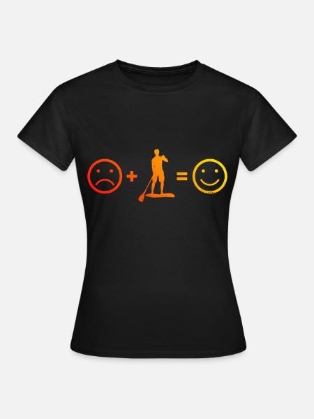 Stand up Paddle Standup Paddle - T-shirt Femme - noir