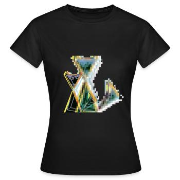 CAT TWENTY ONE - Frauen T-Shirt - Schwarz - Vorne - AI Model Female 172 dark (172cm)