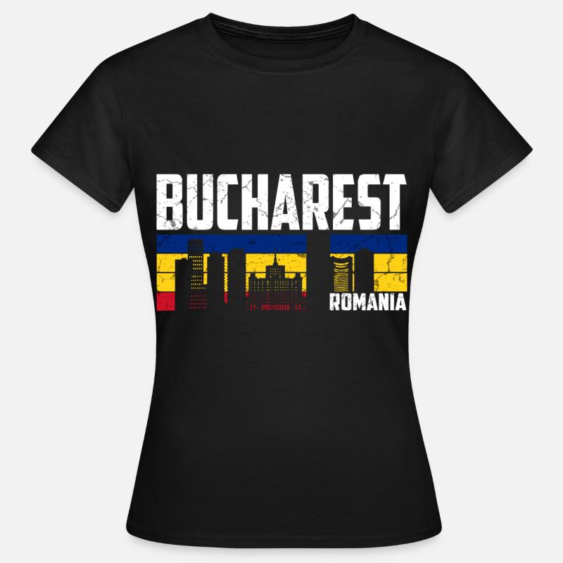 Bucharest Romania - Women's T-Shirt - black