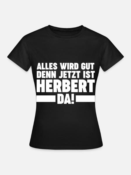 Herbert - Frauen T-Shirt - Schwarz