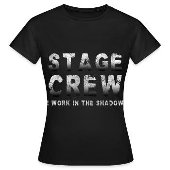 Schauspielerin Episch Techniker - Frauen T-Shirt - Schwarz - Vorne - AI Model Female 172 dark (172cm)