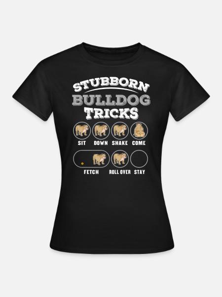 Hundetraining für Bulldogen - Frauen T-Shirt - 