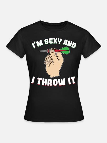 Darts Dart Darts Darts Player Player - T-shirt Femme - noir