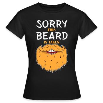 Bart Bärtig Bartträger Hipster Vollbart Geschenk - Frauen T-Shirt - Schwarz - Vorne - AI Model Female 172 dark (172cm)