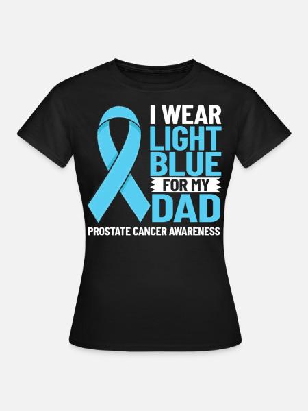 Prostate Cancer Prostate Cancer Chemo - Women's T-Shirt - black