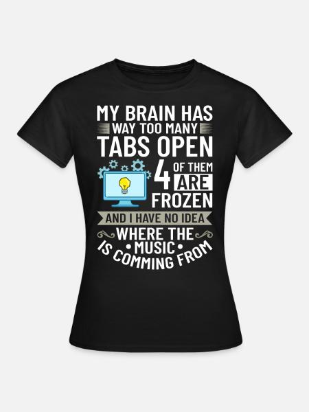 Software Development Software Developer Developer - Women's T-Shirt - black