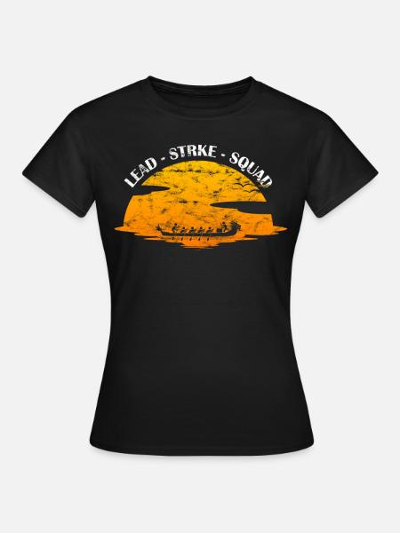 Drachenbootrennen Festival Drachenboot - Frauen T-Shirt - Schwarz