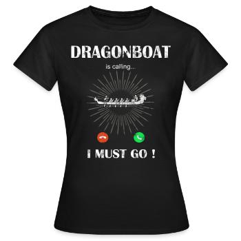 Drachenbootrennen Festival Drachenboot - Frauen T-Shirt - Schwarz - Vorne - AI Model Female 172 dark (172cm)