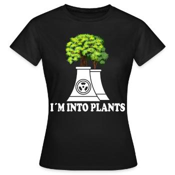 Ingénieurs nucléaires - Ingénieur nucléaire - T-shirt Femme - noir - Devant - AI Model Female 172 dark (172cm)