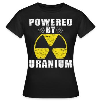 Nuclear Power - Proud Nuclear Engineer - Women's T-Shirt - black - Front - AI Model Female 172 dark (172cm)