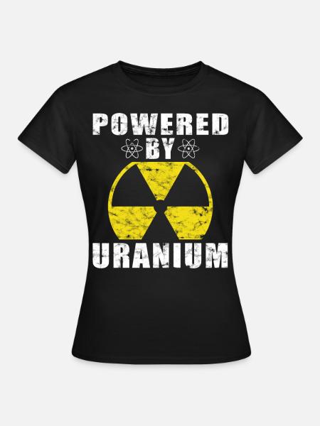 Kernkraft - Stolzer Nuklearingenieur - Frauen T-Shirt - Schwarz