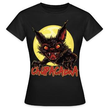 Monstre mythique – Monstre cryptique - T-shirt Femme - noir - Devant - AI Model Female 172 dark (172cm)