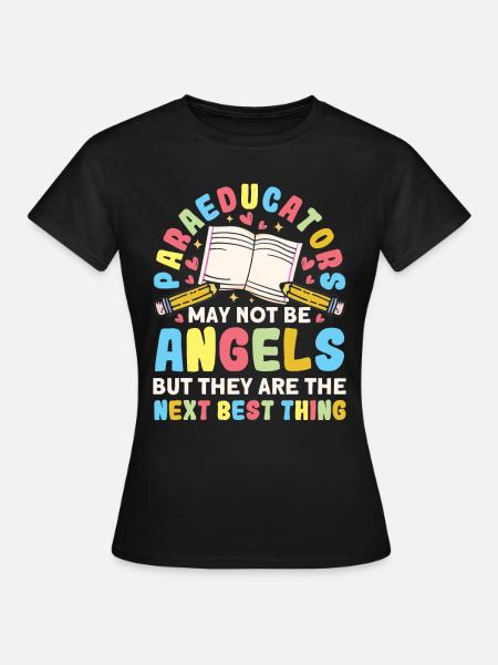 Klassenzimmer Assistent Parapro Paraprofessional - Frauen T-Shirt - Schwarz