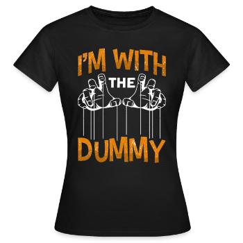 Puppeteer, puppeteer - Women's T-Shirt - black - Front - AI Model Female 172 dark (172cm)