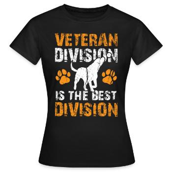 Flyball Canine Sport Agility Parcour Dog - Frauen T-Shirt - Schwarz - Vorne - AI Model Female 172 dark (172cm)