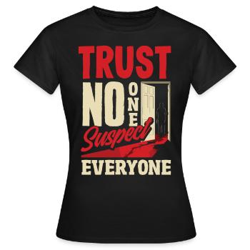 Murder Mystery Dinner, Murder Mystery Dinner - Women's T-Shirt - black - Front - AI Model Female 172 dark (172cm)