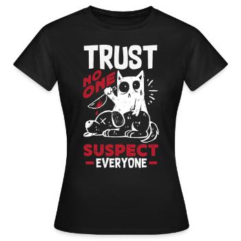 Murder Mystery Dinner, Murder Mystery Dinner - Women's T-Shirt - black - Front - AI Model Female 172 dark (172cm)