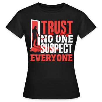 Murder Mystery Dinner, Murder Mystery Dinner - Women's T-Shirt - black - Front - AI Model Female 172 dark (172cm)