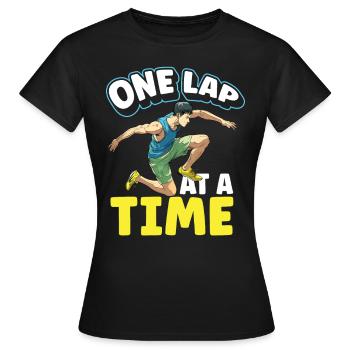Athlétisme Jeux d’athlétisme - T-shirt Femme - noir - Devant - AI Model Female 172 dark (172cm)