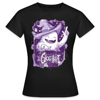 Appât fantôme Paranormal Chasseur de fantômes - T-shirt Femme - noir - Devant - AI Model Female 172 dark (172cm)
