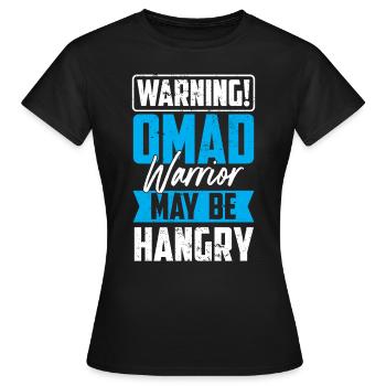 Intermittent fasting Weight loss - Women's T-Shirt - black - Front - AI Model Female 172 dark (172cm)