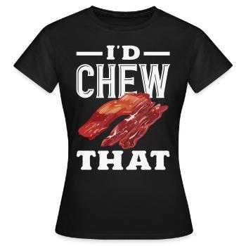 Boeuf Jerky Dealer Costume de Boeuf Jerky - T-shirt Femme - noir - Devant - AI Model Female 172 dark (172cm)