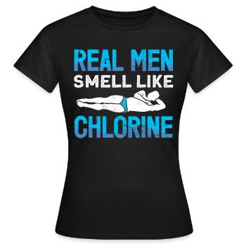 Wassersport Sprungbrett Taucher - Frauen T-Shirt - Schwarz - Vorne - AI Model Female 172 dark (172cm)