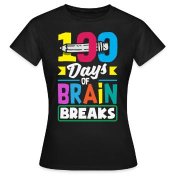 Schule Psych Berater Psychologie - Frauen T-Shirt - Schwarz - Vorne - AI Model Female 172 dark (172cm)