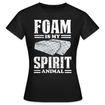 Restaurateur Meubles rembourrés - T-shirt Femme - noir - Devant - AI Model Female 172 dark (172cm)