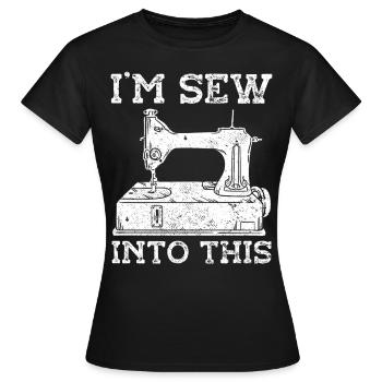 Restaurateur Meubles rembourrés - T-shirt Femme - noir - Devant - AI Model Female 172 dark (172cm)