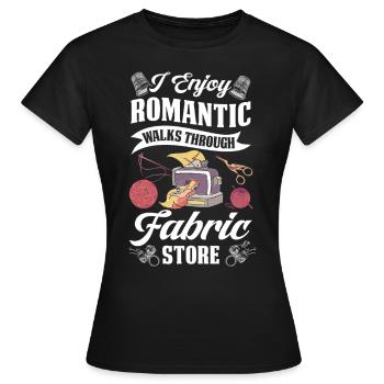 Restaurateur Meubles rembourrés - T-shirt Femme - noir - Devant - AI Model Female 172 dark (172cm)