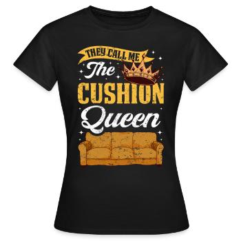 Restaurateur Meubles rembourrés - T-shirt Femme - noir - Devant - AI Model Female 172 dark (172cm)