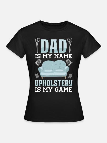Restauratorin Polstermöbel - Frauen T-Shirt - Schwarz