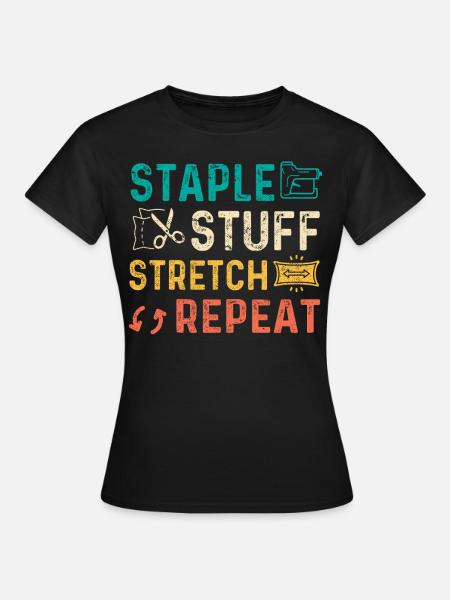 Restauratorin Polstermöbel - Frauen T-Shirt - Schwarz