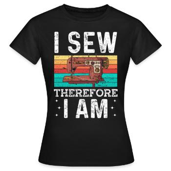 Restaurateur Meubles rembourrés - T-shirt Femme - noir - Devant - AI Model Female 172 dark (172cm)