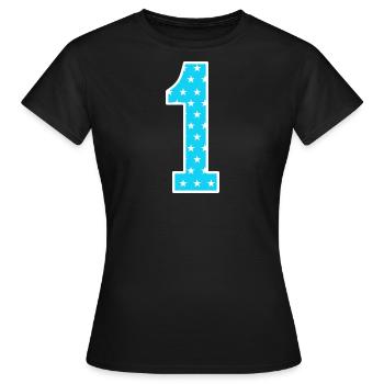 Un - T-shirt Femme - noir - Devant - AI Model Female 172 dark (172cm)